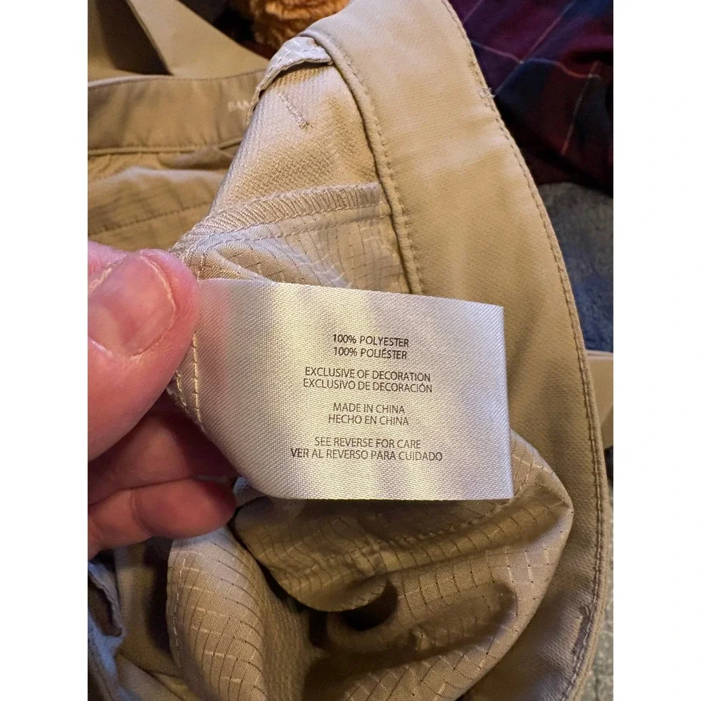 Banana Republic Performance Pants Mens 32x32 Tan Excellent Tech Chino Trousers